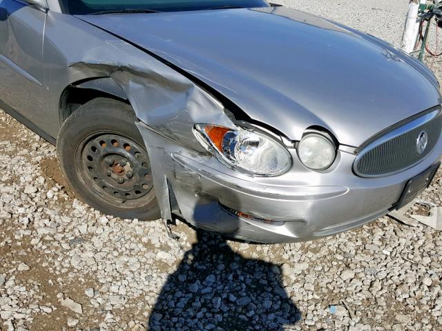 2G4WC582561307497 - 2006 BUICK LACROSSE C SILVER photo 9