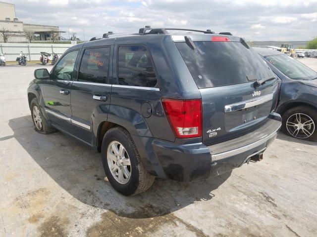 1J8HR68258C141313 - 2008 JEEP GRAND CHEROKEE OVERLAND  photo 3