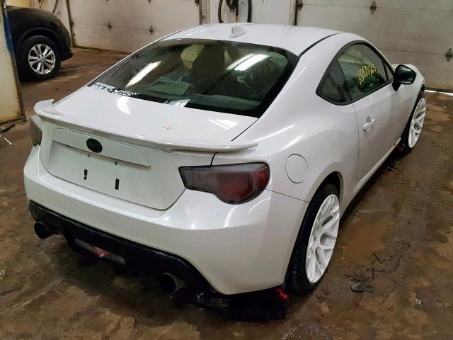 JF1ZNAA13G9707675 - 2016 TOYOTA SCION FR-S WHITE photo 4