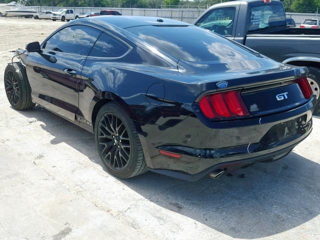 1FA6P8CFXG5241071 - 2016 FORD MUSTANG GT BLACK photo 3