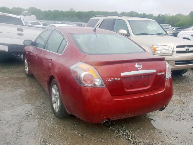 1N4CL21E17C159408 - 2007 NISSAN ALTIMA HYB BURGUNDY photo 3