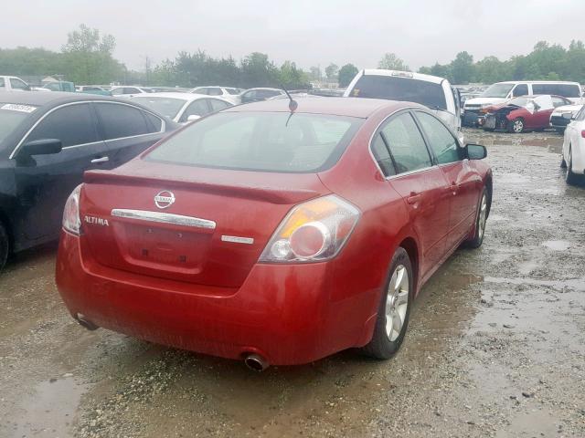 1N4CL21E17C159408 - 2007 NISSAN ALTIMA HYB BURGUNDY photo 4