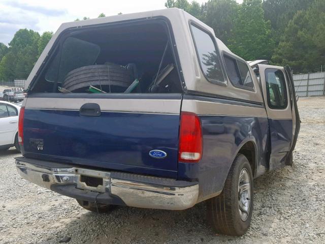 1FTDX1765VNC57825 - 1997 FORD F150 TWO TONE photo 4
