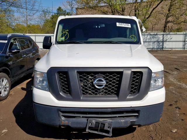 1N6AF0KX4DN101318 - 2013 NISSAN NV 2500 WHITE photo 9