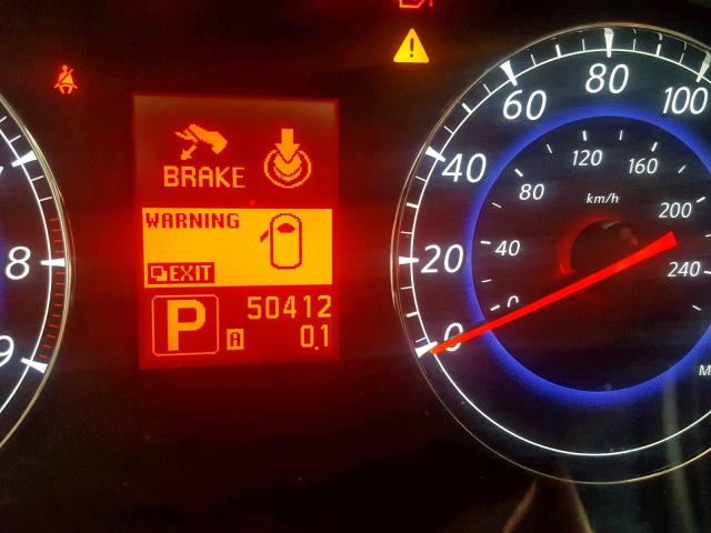 JN1AJ0HR8AM757214 - 2010 INFINITI EX35 BASE WHITE photo 8