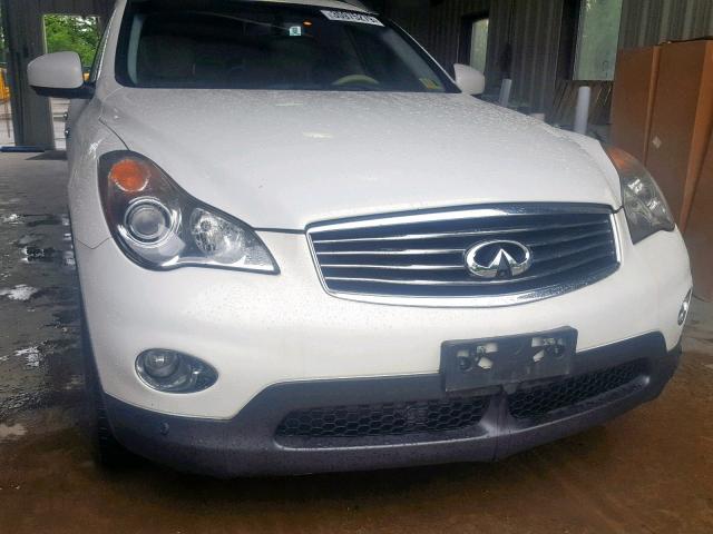 JN1AJ0HR8AM757214 - 2010 INFINITI EX35 BASE WHITE photo 9