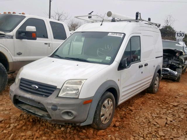 NM0LS7AN5DT139939 - 2013 FORD TRANSIT CO WHITE photo 2