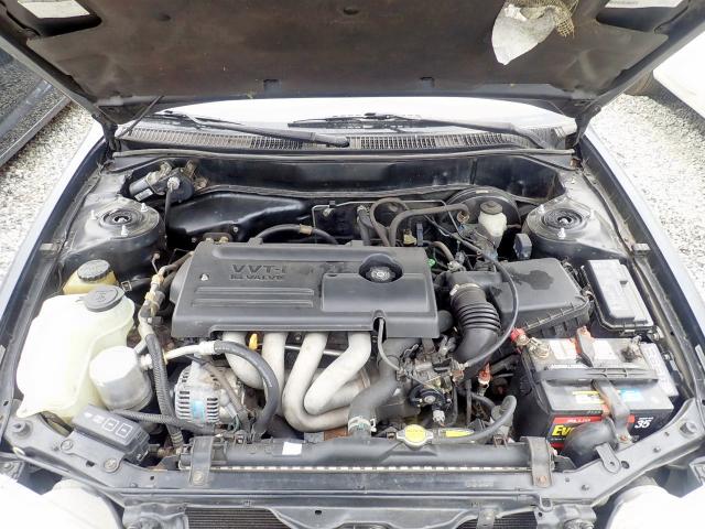 1Y1SK52852Z423766 - 2002 CHEVROLET GEO PRIZM 黑色 照片 7