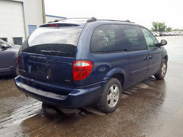 2D4GP44L25R202800 - 2005 DODGE GRAND CARAVAN SXT  photo 4