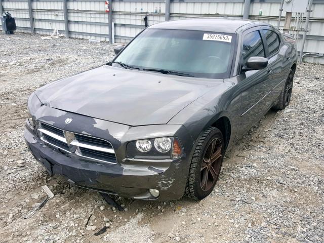 2B3CA3CV0AH147579 - 2010 DODGE CHARGER SX GRAY photo 2