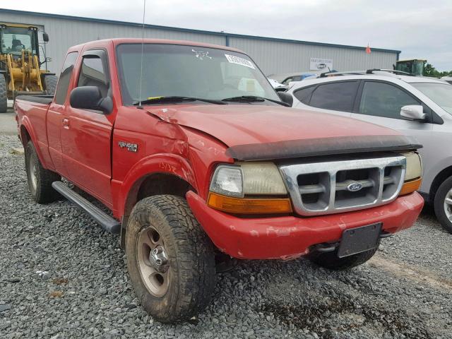 1FTZR15X7YTB14760 - 2000 FORD RANGER SUP RED photo 1