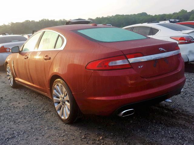 SAJWA05B69HR31149 - 2009 JAGUAR XF LUXURY RED photo 3