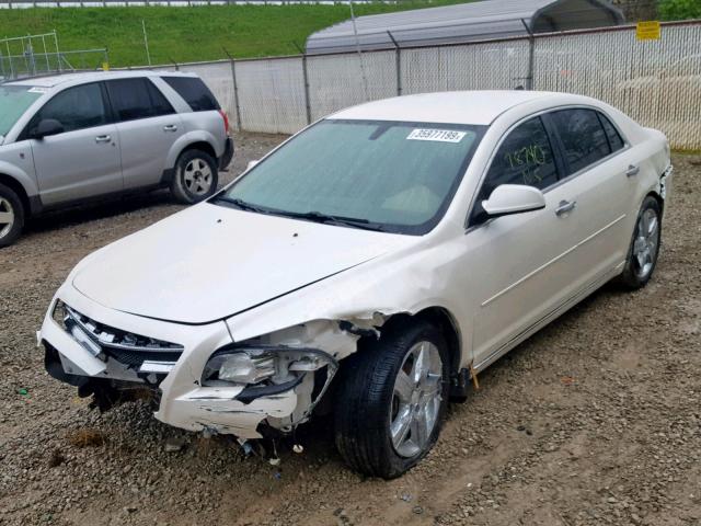 1G1ZF5E72CF150744 - 2012 CHEVROLET MALIBU 3LT თეთრი ფოტო 2