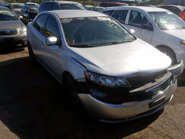 KNAFU4A29B5438119 - 2011 KIA FORTE EX SILVER photo 1