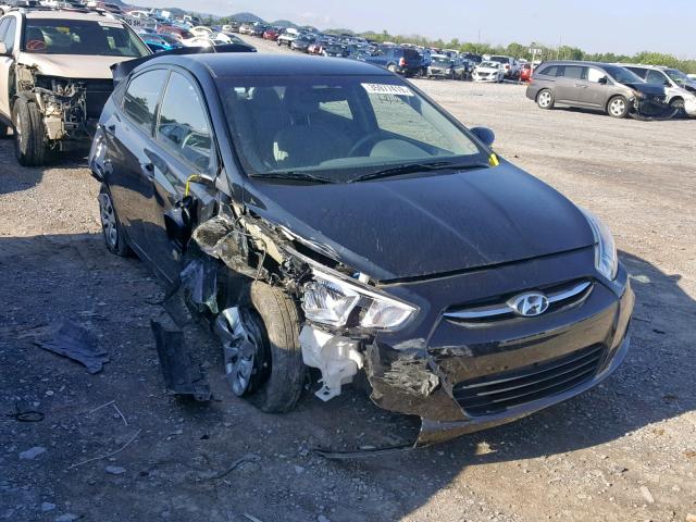 KMHCT4AE5HU266331 - 2017 HYUNDAI ACCENT SE BLACK photo 1