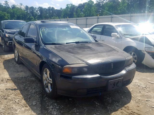 1LNHM86S02Y607322 - 2002 LINCOLN LS BLACK photo 1