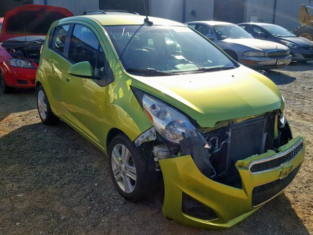 KL8CB6S98DC606455 - 2013 CHEVROLET SPARK LS GREEN photo 1