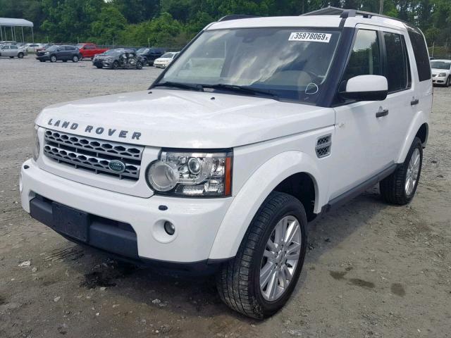 SALAG2D40BA557196 - 2011 LAND ROVER LR4 HSE WHITE photo 2