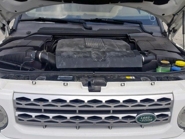 SALAG2D40BA557196 - 2011 LAND ROVER LR4 HSE WHITE photo 7