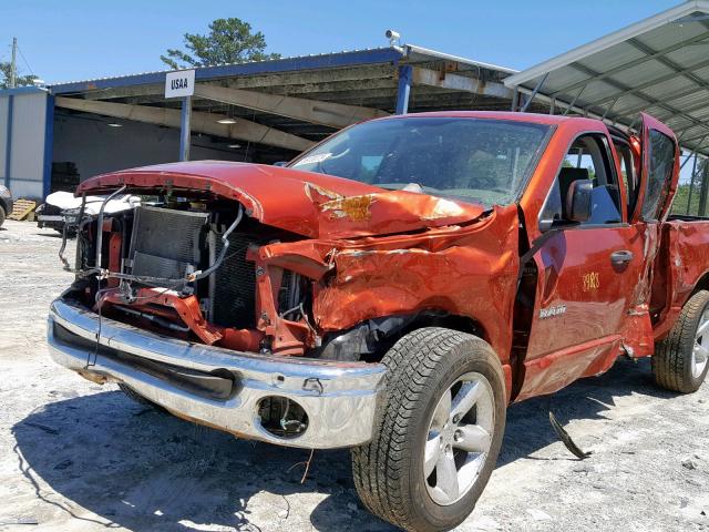 1D7HA18N08S603848 - 2008 DODGE RAM 1500 S ORANGE photo 9