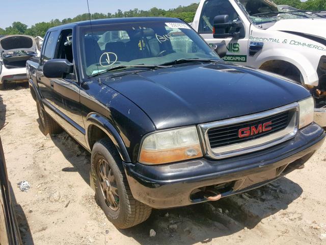 1GTDT13X33K179862 - 2003 GMC SONOMA BLACK photo 1