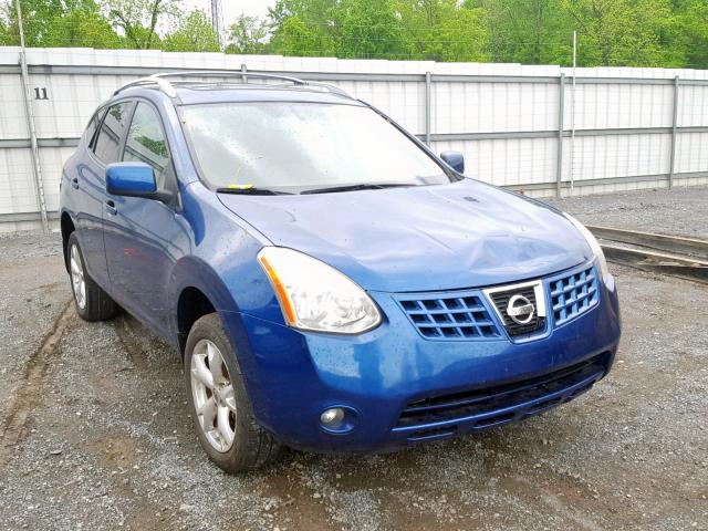 JN8AS58V39W179001 - 2009 NISSAN ROGUE S BLUE photo 1