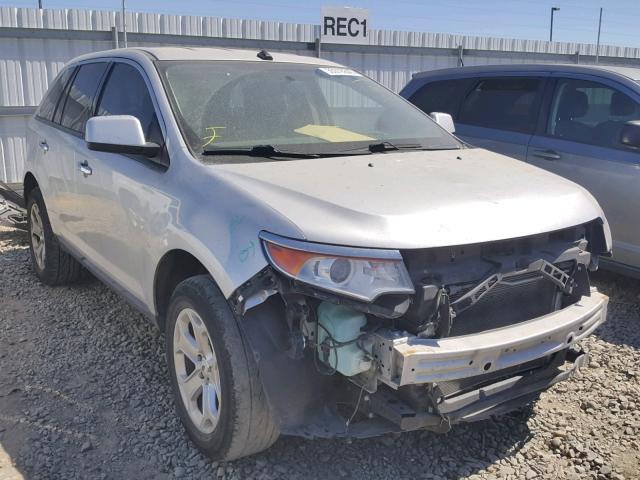 2FMDK3JC2BBA61563 - 2011 FORD EDGE SEL SILVER photo 1