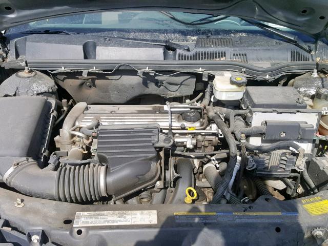 1G8AJ52F44Z223136 - 2004 SATURN ION LEVEL SILVER photo 7