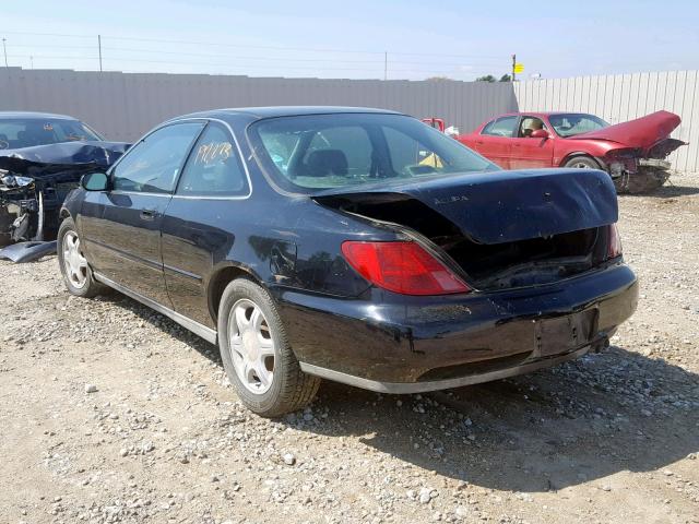 19UYA1140VL005553 - 1997 ACURA 2.2CL BLUE photo 3