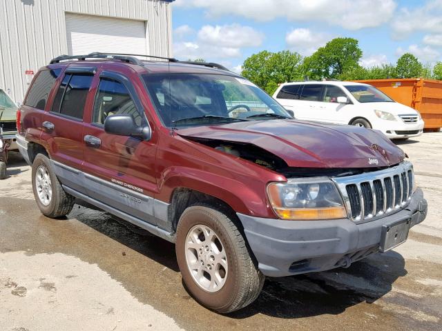 1J4GW58N2XC753106 - 1999 JEEP GRAND CHER RED photo 1