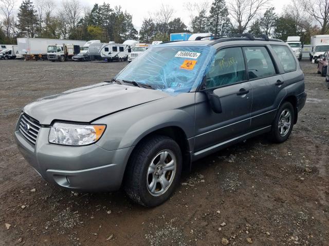 JF1SG63647G721856 - 2007 SUBARU FORESTER 2.5X  photo 2