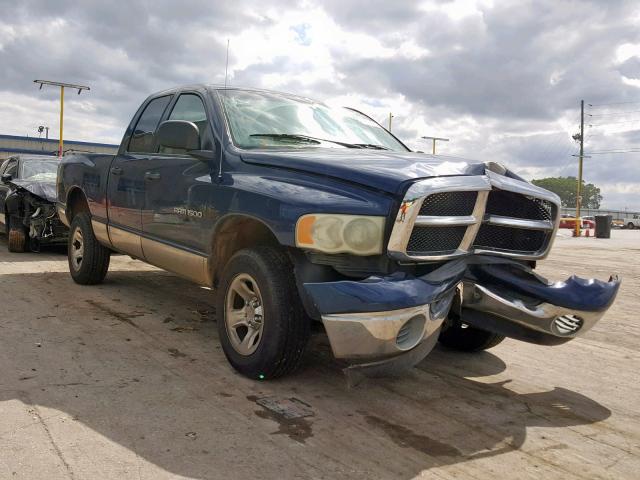 1D7HU18Z53J509943 - 2003 DODGE RAM 1500 S BLUE photo 1