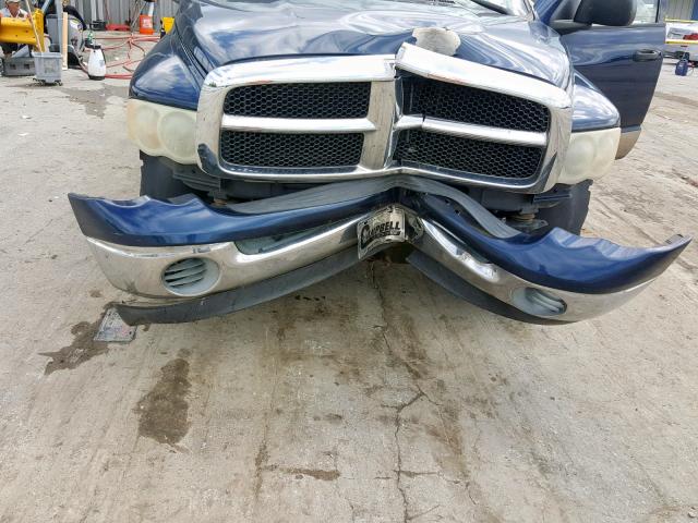 1D7HU18Z53J509943 - 2003 DODGE RAM 1500 S BLUE photo 7