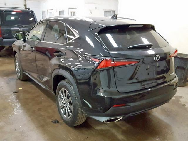 JTJBARBZ0K2209362 - 2019 LEXUS NX 300 BLACK photo 3