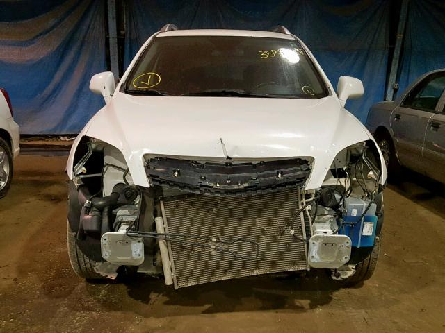 3GNAL2EK9CS592715 - 2012 CHEVROLET CAPTIVA SP WHITE photo 9