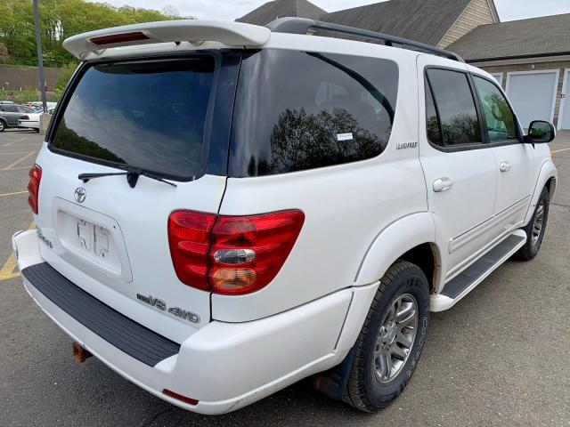 5TDBT48A43S195283 - 2003 TOYOTA SEQUOIA LI WHITE photo 3