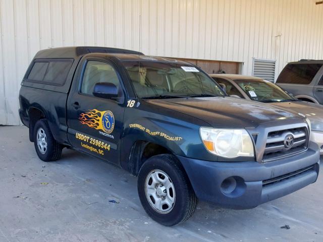 5TENX22N29Z629889 - 2009 TOYOTA TACOMA GRAY photo 1