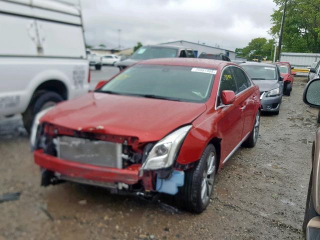 2G61N5S33D9190398 - 2013 CADILLAC XTS RED photo 2