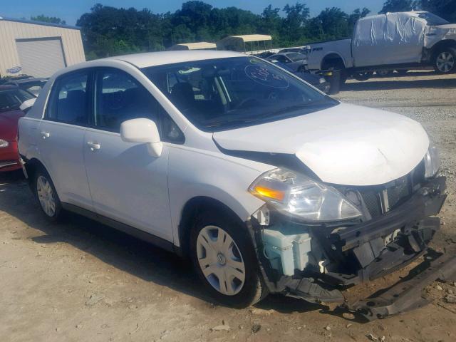 3N1BC1AP9AL440310 - 2010 NISSAN VERSA S WHITE photo 1