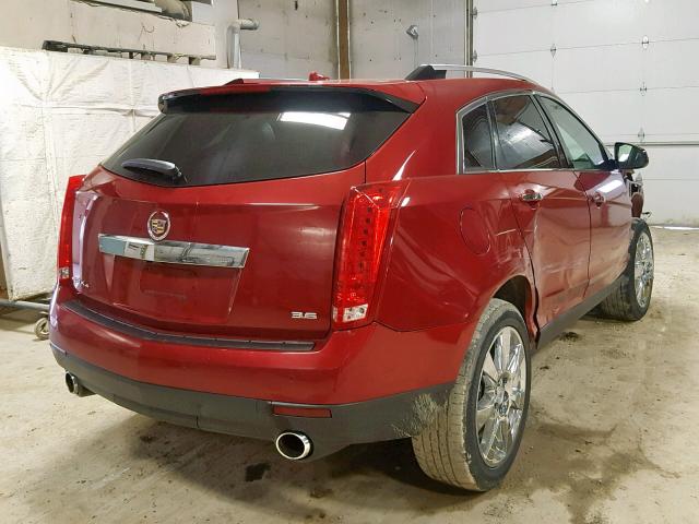 3GYFNEE3XCS564368 - 2012 CADILLAC SRX PERFOR წითელი ფოტო 4
