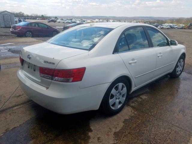 5NPET46C28H315029 - 2008 HYUNDAI SONATA GLS  photo 4