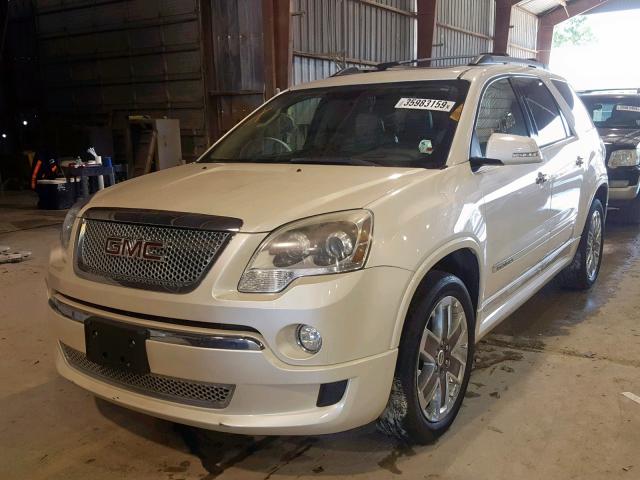 1GKKRTED7BJ256987 - 2011 GMC ACADIA DEN WHITE photo 2