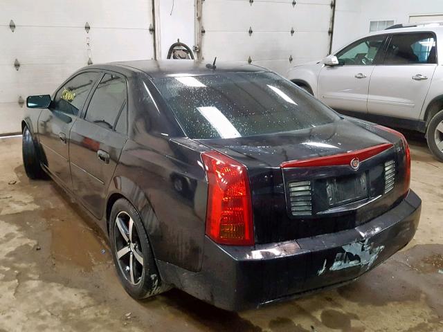 1G6DP567950106181 - 2005 CADILLAC CTS HI FEA BLACK photo 3