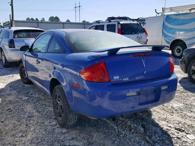 1G2AL18F087104733 - 2008 PONTIAC G5 BLUE photo 3