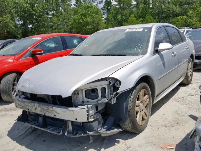 2G1WC57M591302000 - 2009 CHEVROLET IMPALA 2LT SILVER photo 2