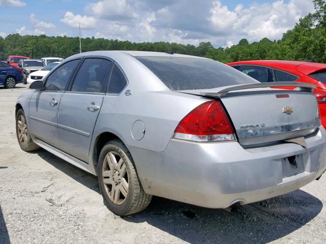 2G1WC57M591302000 - 2009 CHEVROLET IMPALA 2LT SILVER photo 3