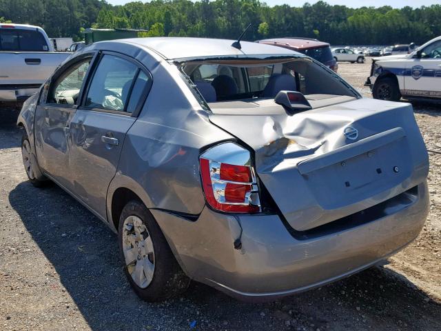 3N1AB61EX9L616237 - 2009 NISSAN SENTRA 2.0 GRAY photo 3