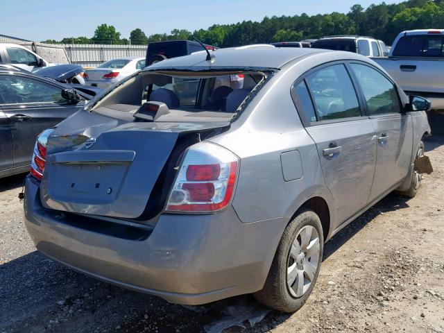 3N1AB61EX9L616237 - 2009 NISSAN SENTRA 2.0 GRAY photo 4