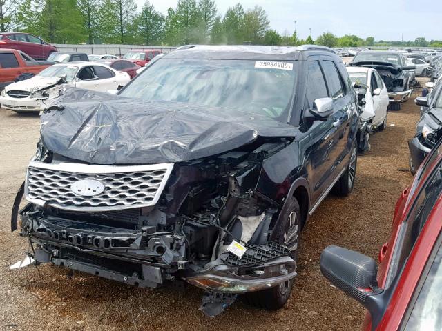 1FM5K8HTXGGC47343 - 2016 FORD EXPLORER P BLACK photo 2