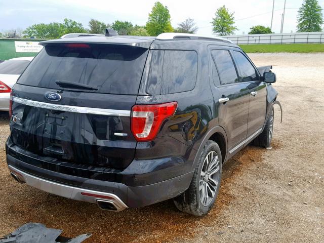 1FM5K8HTXGGC47343 - 2016 FORD EXPLORER P BLACK photo 4